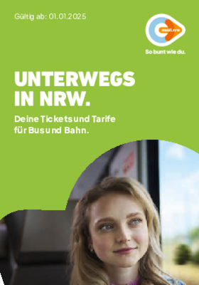 Flyer Mobilitätsgarantie in NRW