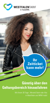 Anschluss-Tickets im WestfalenTarif und NRW-Tarif